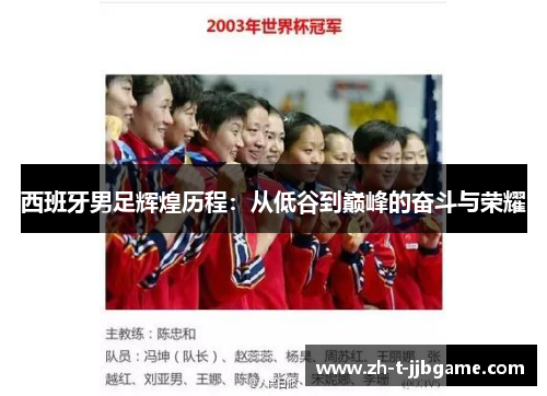 西班牙男足辉煌历程：从低谷到巅峰的奋斗与荣耀